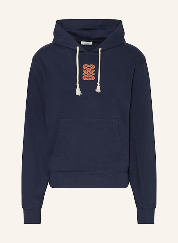 SANDRO Hoodie DUNKELBLAU