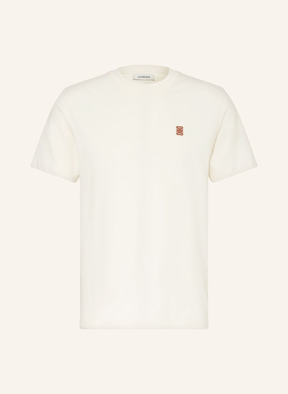 SANDRO T-Shirt CREME