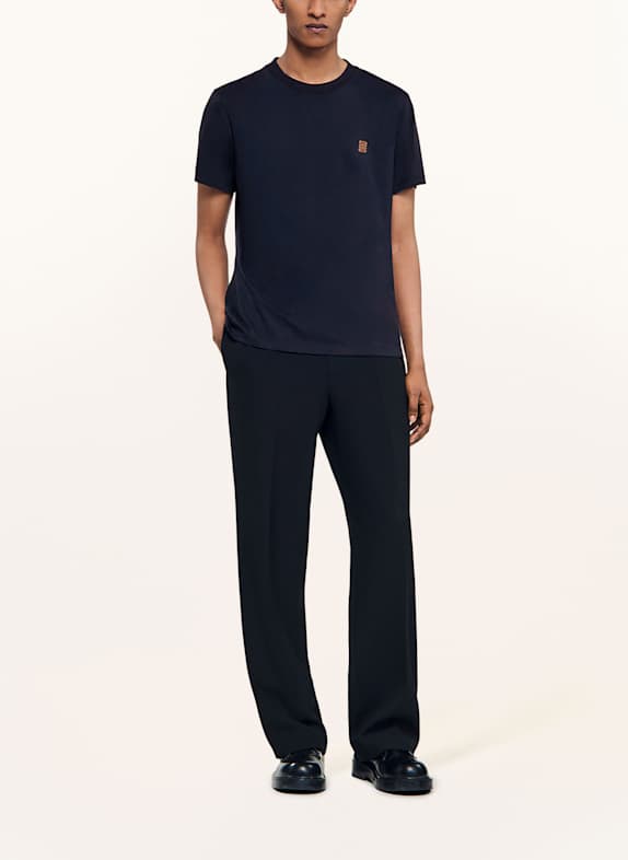 SANDRO T-Shirt DUNKELBLAU