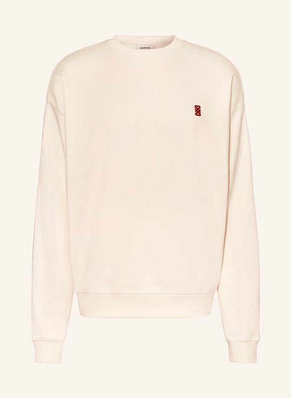 SANDRO Sweatshirt CREME