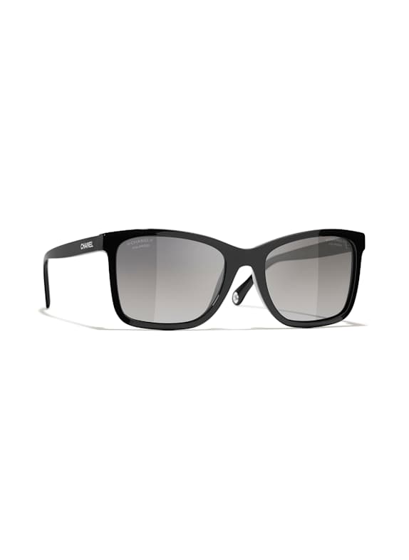 CHANEL Rectangular sunglasses C501M3 - BLACK