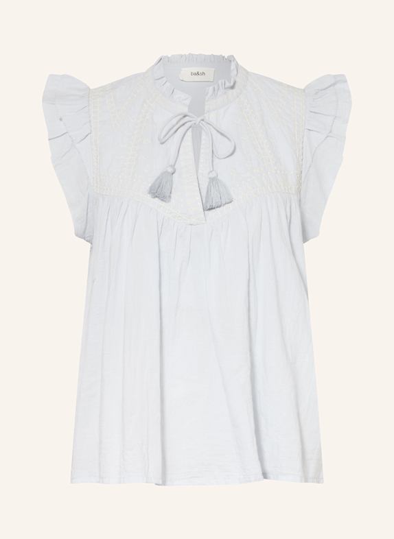 ba&sh Halenkový top JANNY TMAVĚ MODRÁ