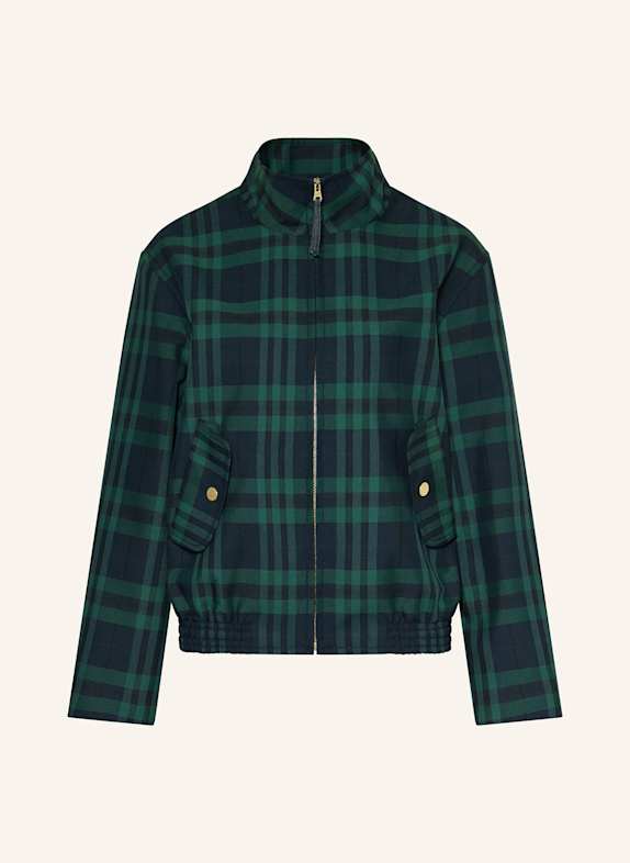 SANDRO Blouson GRÜN/ DUNKELBLAU