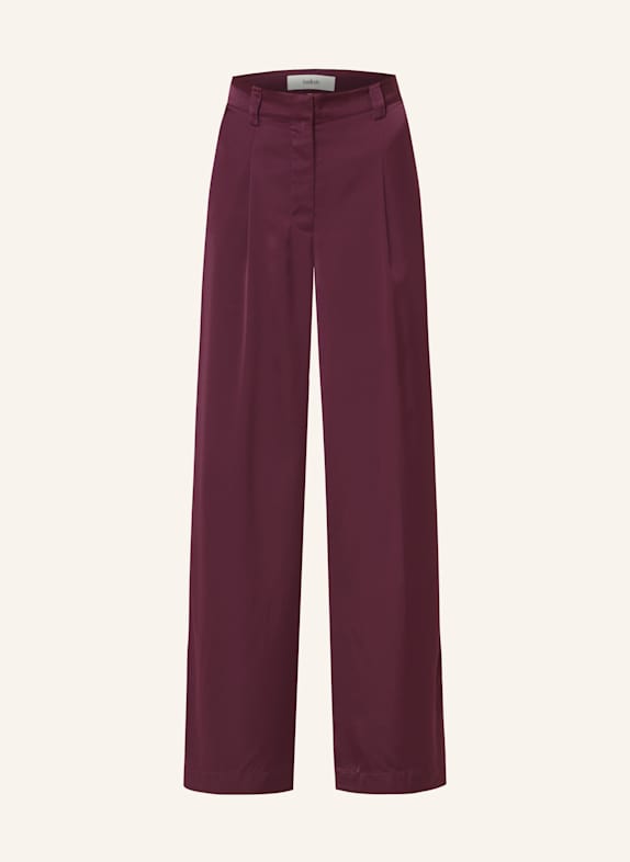 ba&sh Marlene kalhoty CHARLY ze saténu FUCHSIOVÁ