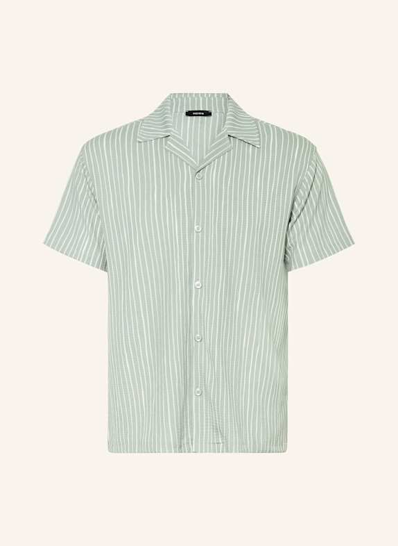 REISS Resorthemd MAX Regular Fit GRÜN/ WEISS
