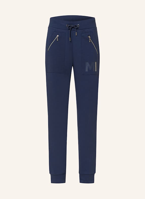 monari Hose im Jogging-Stil mit Schmucksteinen DUNKELBLAU