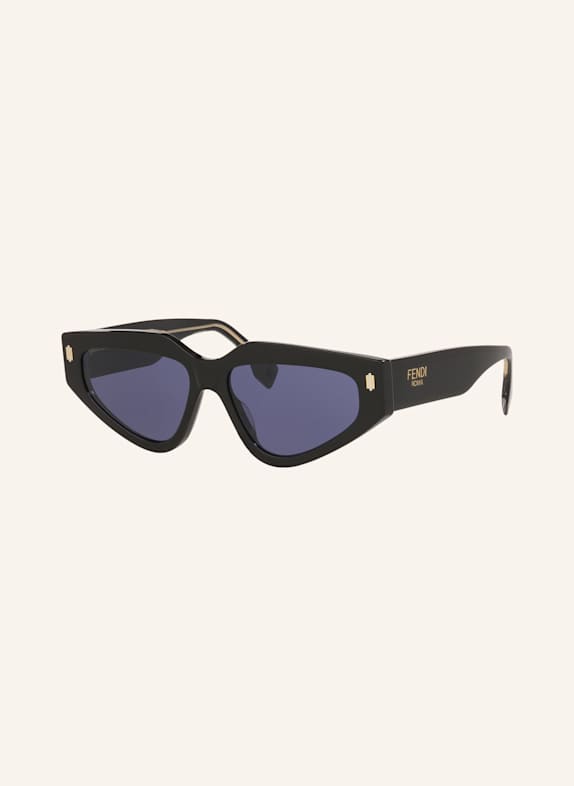 FENDI Okulary przeciwsłoneczne FENDI ROMA FE40163U 1100B1 – CZARNY/ SZARY