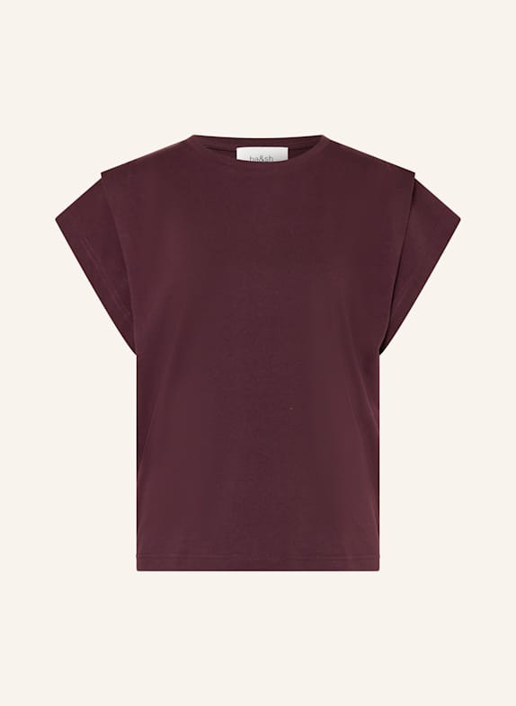 ba&sh Tričko PIO TMAVĚ ČERVENÁ