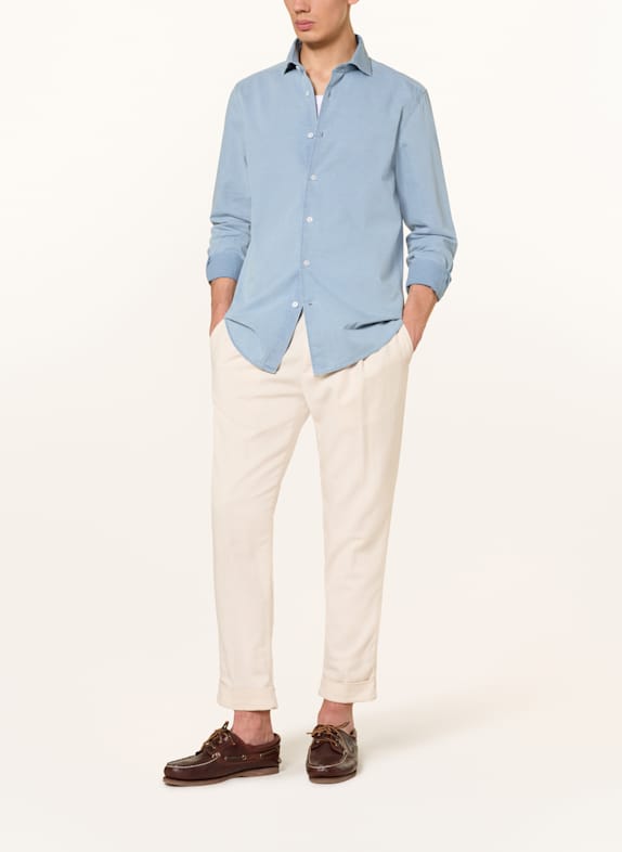 REISS Overhemd DRAPER Regular Fit LICHTBLAUW