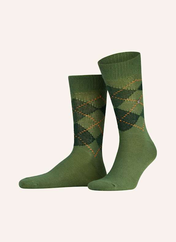 Burlington Strümpfe PRESTON GRÜN