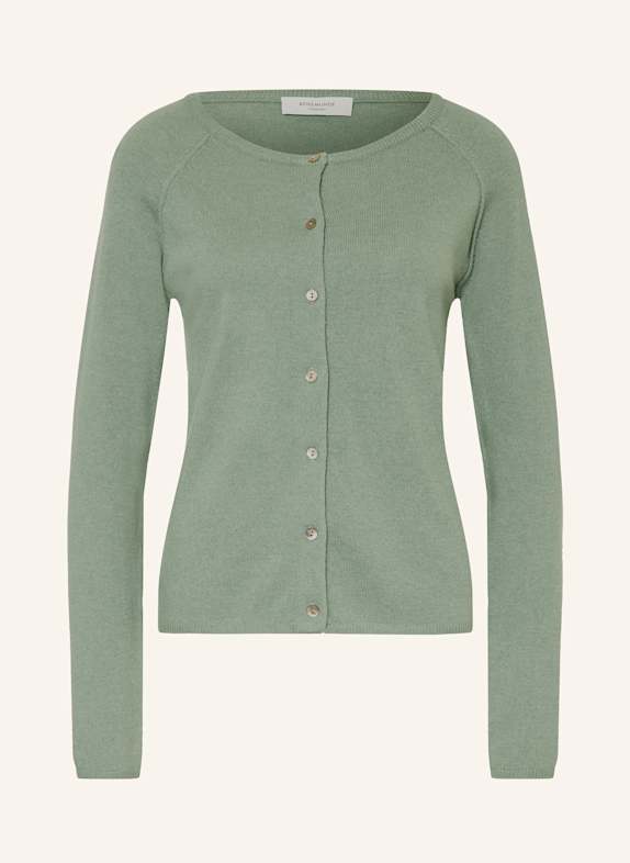rosemunde Strickjacke LAICA mit Cashmere HELLGRÜN