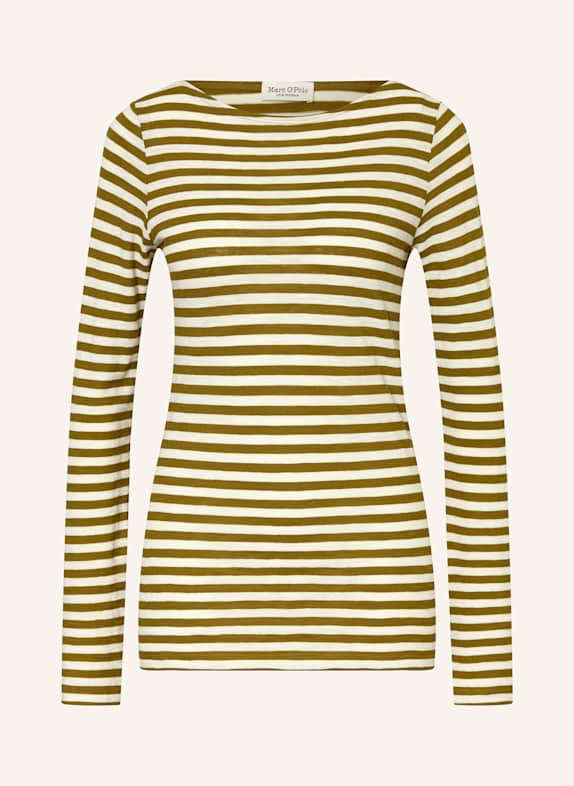 Marc O'Polo Longsleeve OLIV / CREME