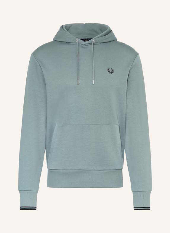 FRED PERRY Hoodie M2643 BLAUGRAU