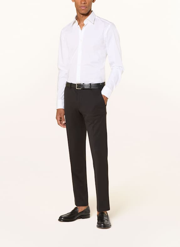 BOSS Overhemd HANK Slim Fit WIT