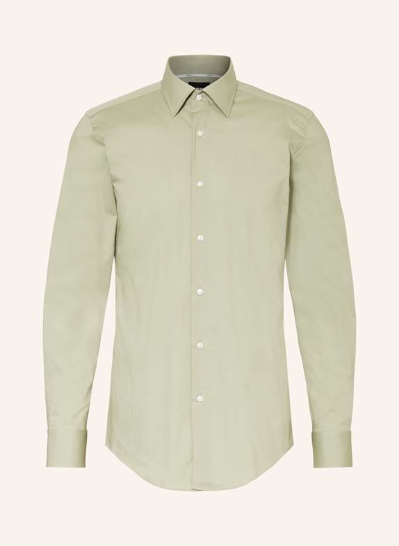 BOSS Hemd HANK Slim Fit HELLGRÜN