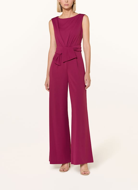 Vera Mont Jumpsuit DONKERROOD