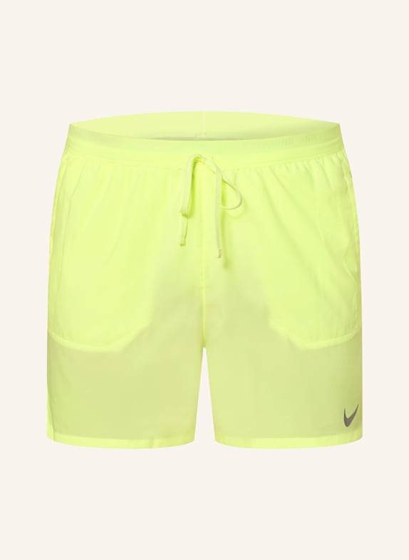 Nike Laufshorts DRI-FIT STRIDE HELLGRÜN