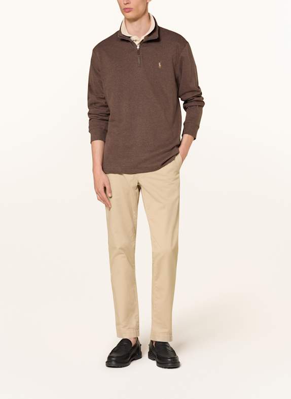 POLO RALPH LAUREN Sweat-Troyer DUNKELBRAUN