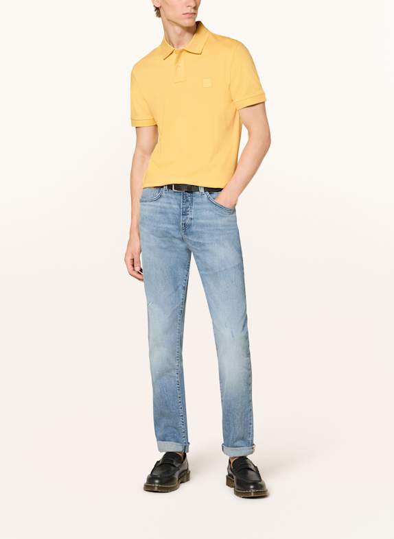 BOSS Jersey-Poloshirt PASSENGER GELB
