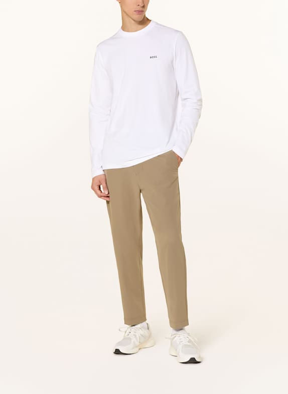 BOSS Longsleeve WEISS