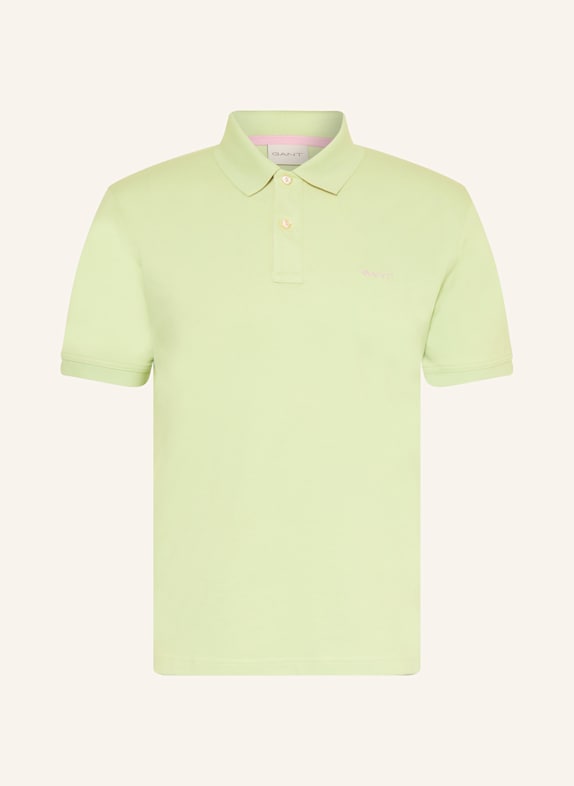 GANT Piqué-Poloshirt HELLGRÜN