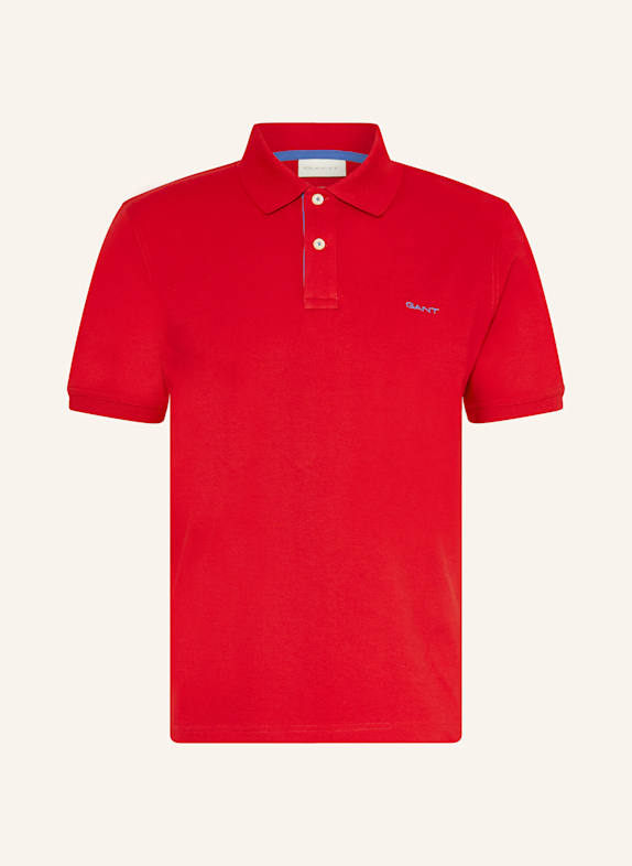 GANT Piqué-Poloshirt ROT