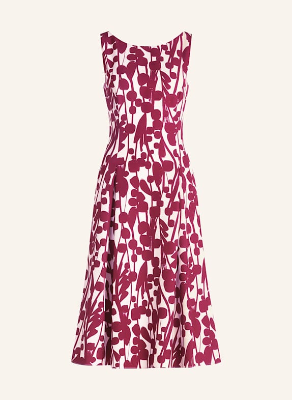 Vera Mont Cocktailkleid CREME/ DUNKELROT