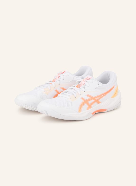ASICS Indoorschuhe GEL-TASK 4 WEISS/ ORANGE