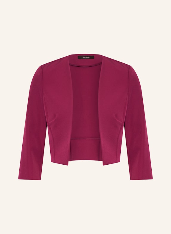 Vera Mont Bolero mit 3/4-Arm DUNKELROT