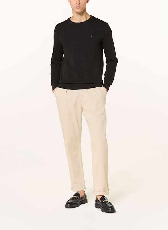 TOMMY HILFIGER tröja SVART