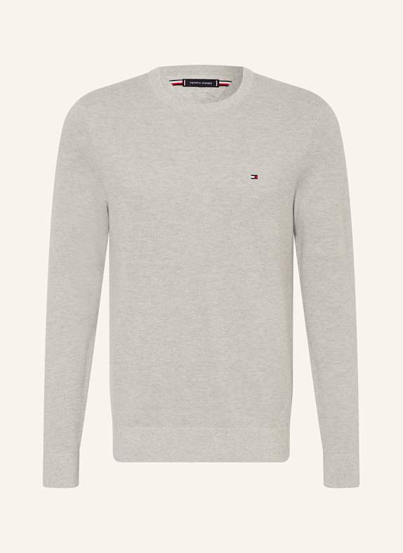 TOMMY HILFIGER Pullover HELLGRAU