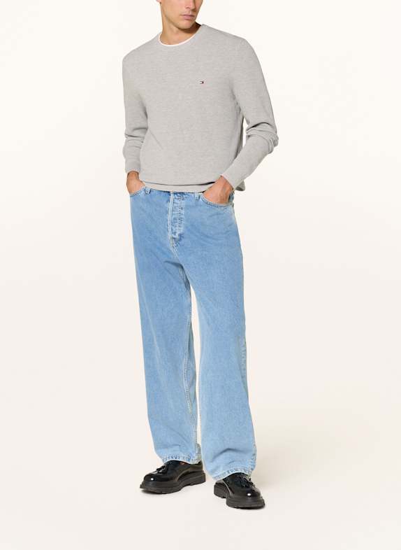 TOMMY HILFIGER Pullover HELLGRAU