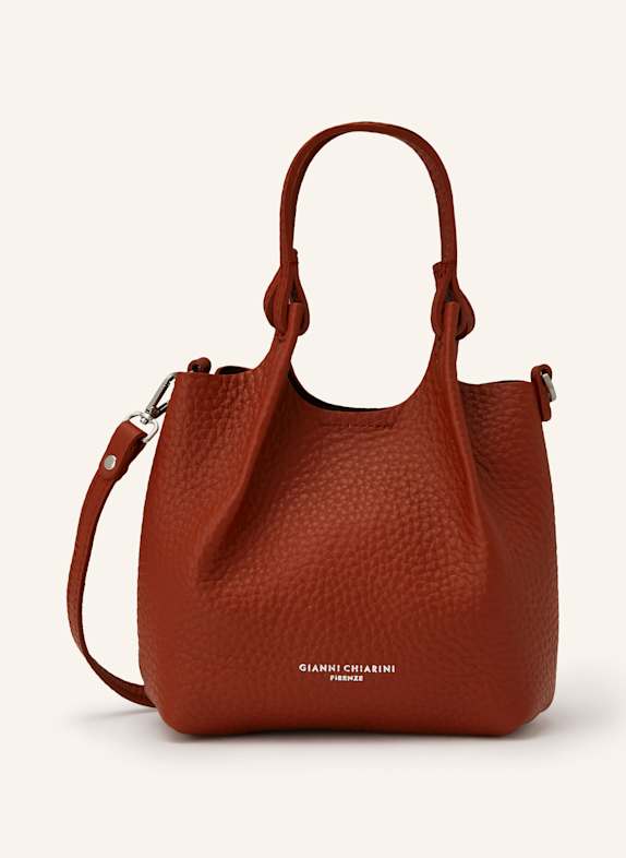 GIANNI CHIARINI Torebka DUA MINI CIEMNOCZERWONY