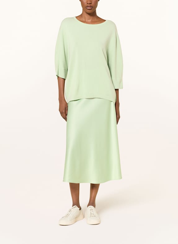 Juvia Trui BLANCA met 3/4-mouwen LICHTGROEN