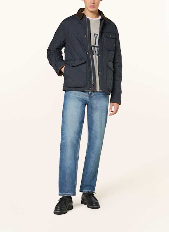 POLO RALPH LAUREN gewatteerde jas DONKERBLAUW