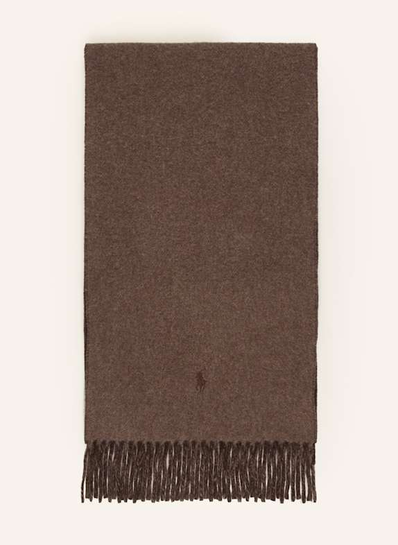 mix & match Scarf DARK BROWN