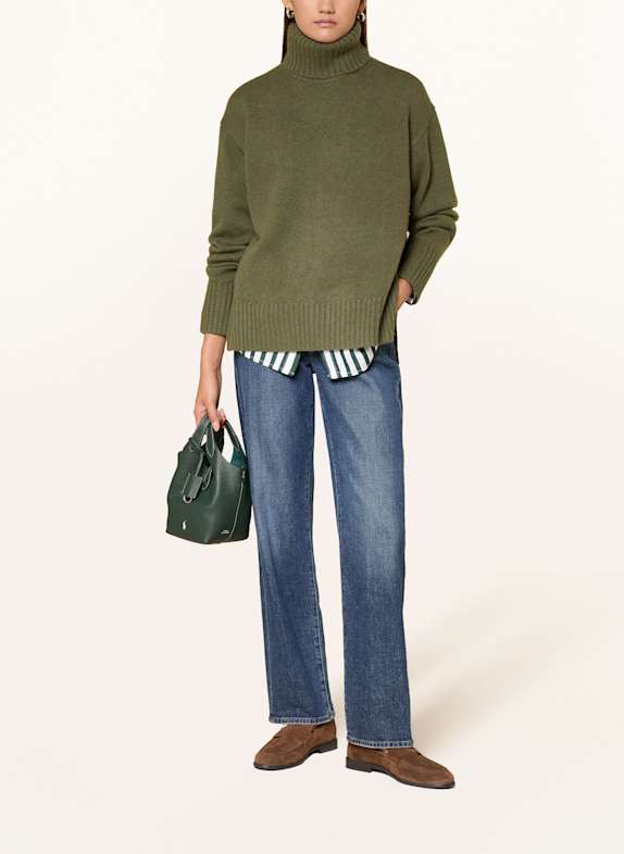 POLO RALPH LAUREN Shopper POLO PLAY DUNKELGRÜN