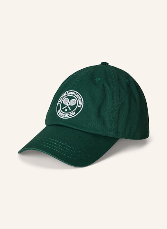 POLO RALPH LAUREN Cap DUNKELGRÜN/ WEISS