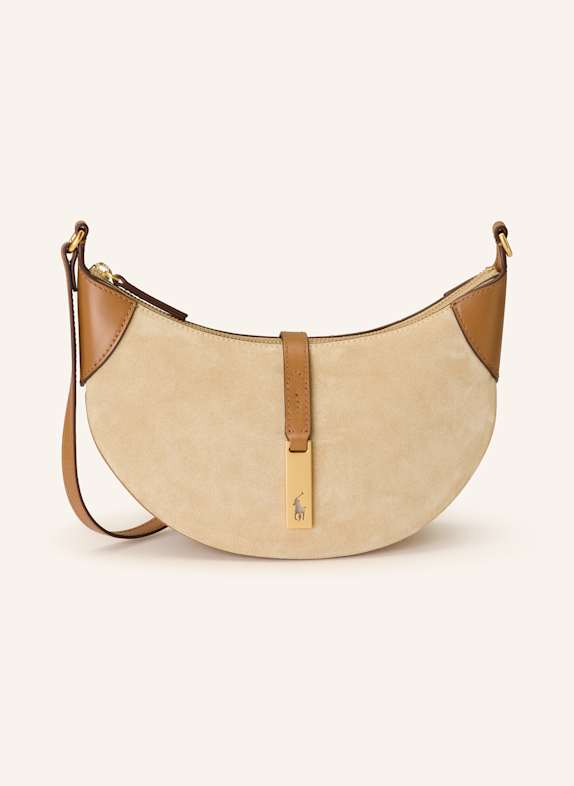 POLO RALPH LAUREN Handtasche BEIGE/ COGNAC