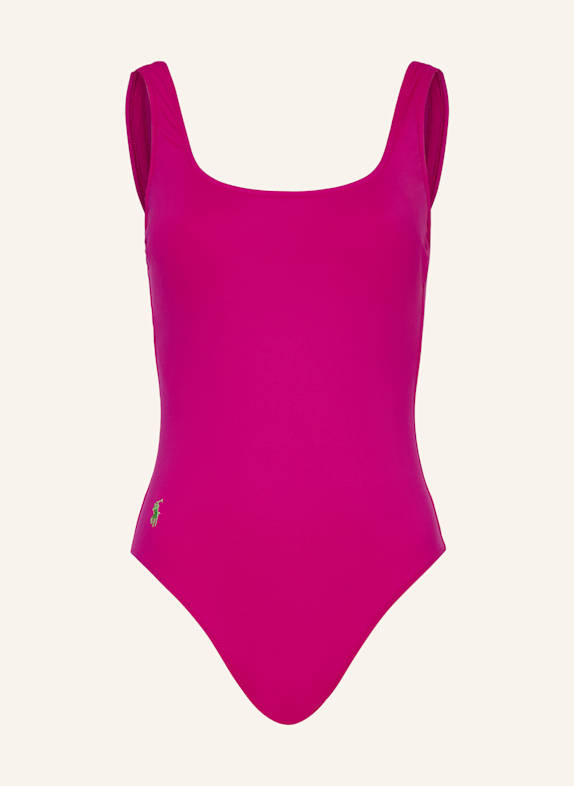 POLO RALPH LAUREN Badeanzug SIGNATURE SOLIDS PINK