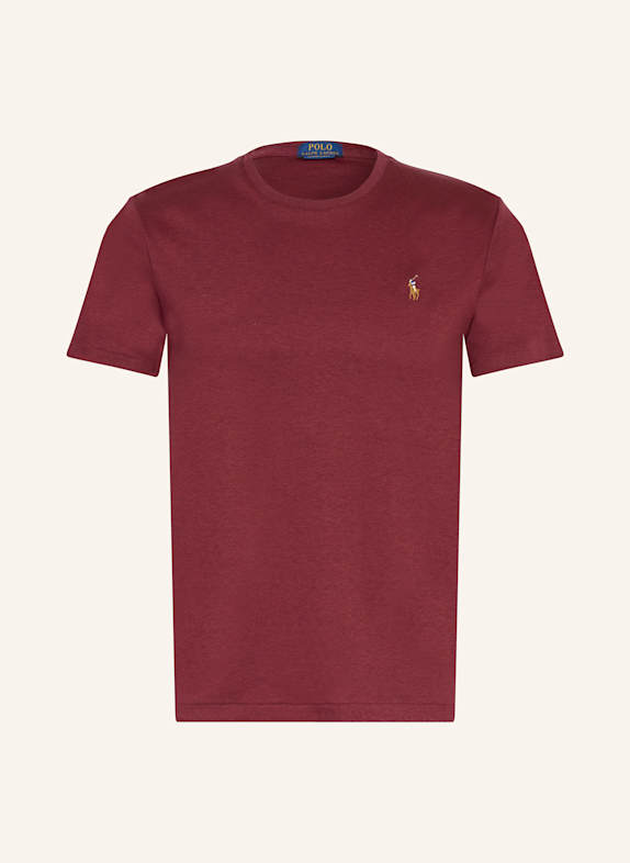 POLO RALPH LAUREN T-shirt ROUGE FONCÉ