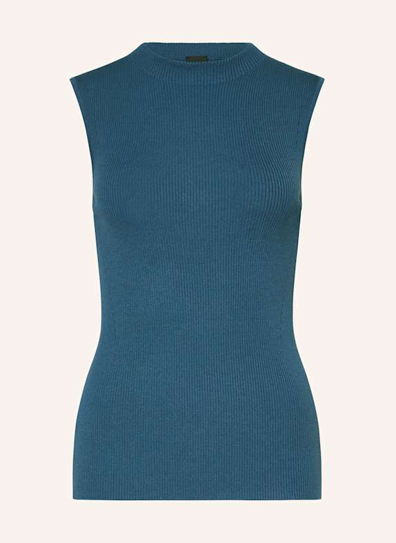 BOSS Stricktop FESKIES DUNKELBLAU