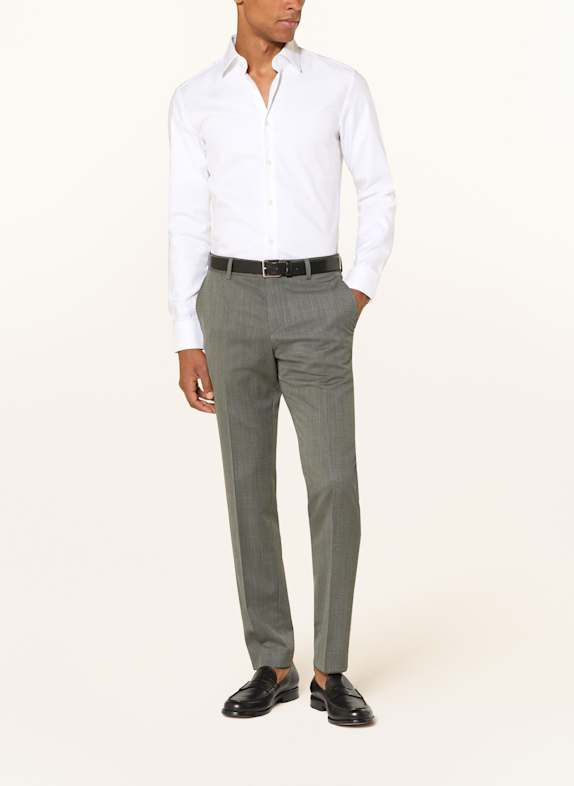 BOSS Overhemd HANK Slim Fit WIT
