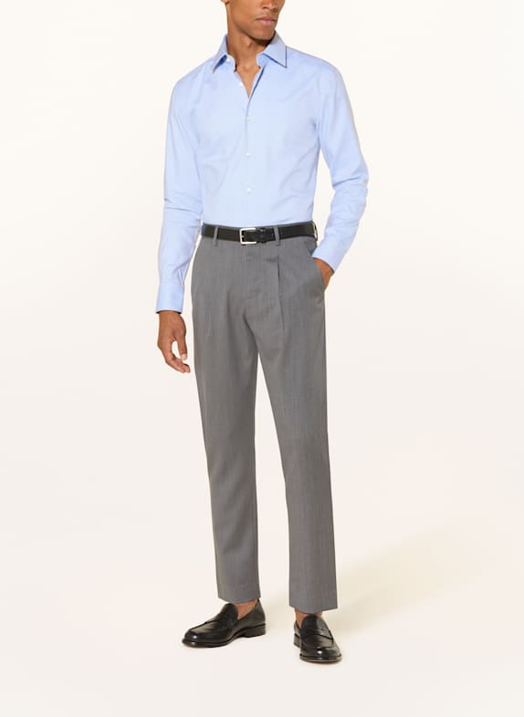 BOSS Overhemd HANK Slim Fit BLAUW