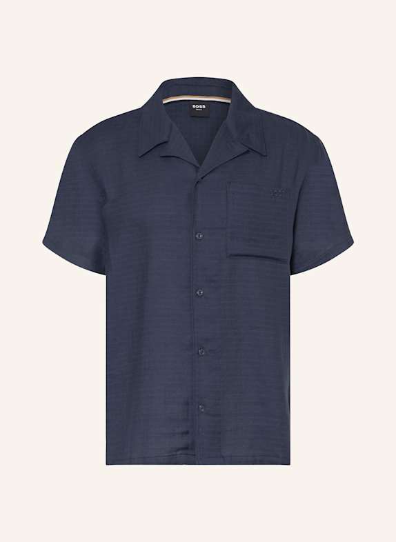 BOSS Resorthemd VIDA Comfort Fit DUNKELBLAU