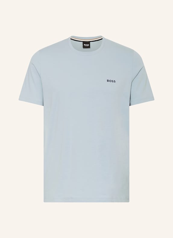 BOSS Schlafshirt MIX&MATCH HELLBLAU