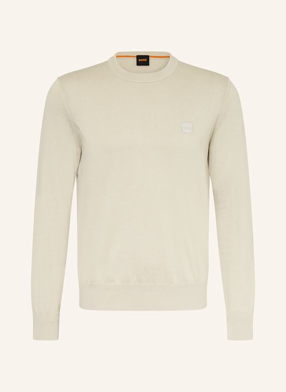 BOSS Pullover KANOVANO BEIGE