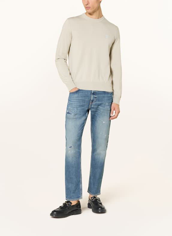 BOSS Sweter KANOVANO BEŻOWY