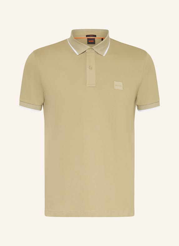 BOSS Piqué-Poloshirt PASSERTIP OLIV