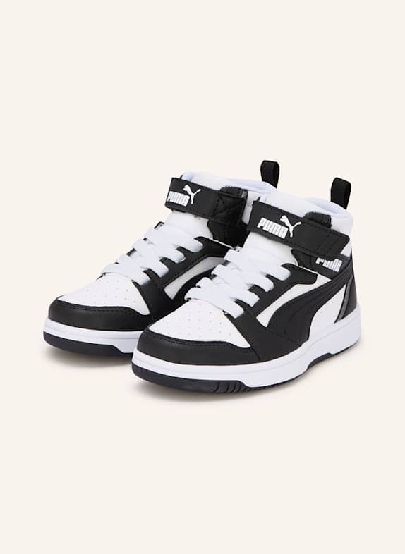 PUMA Hightop-Sneaker REBOUND V6 SCHWARZ/ WEISS